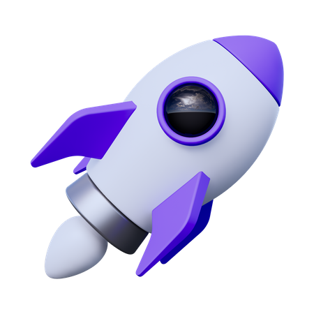 Business Star Up  3D Icon