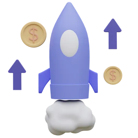Business Startup 3 D Icon Illustation 3D Icon