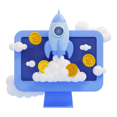 Business Startup  3D Icon