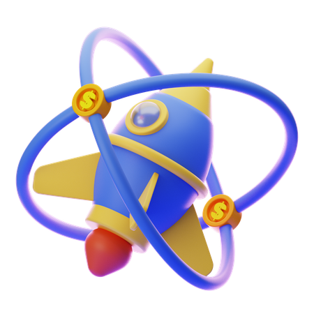 BUSINESS STARTUP  3D Icon