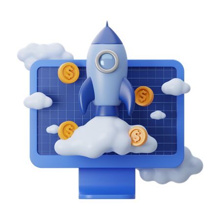 Business Startup  3D Icon