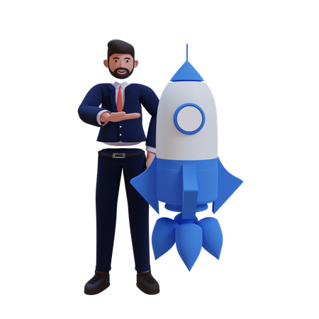 Business Startup  3D Icon