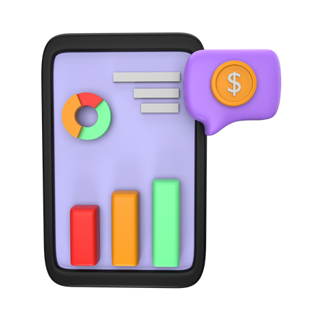 Business Statistic  3D Icon