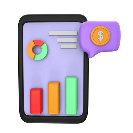 Business Statistic  3D Icon