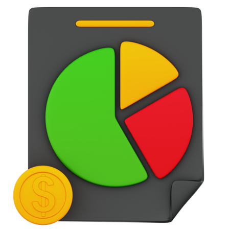 Business Statistics  3D Icon