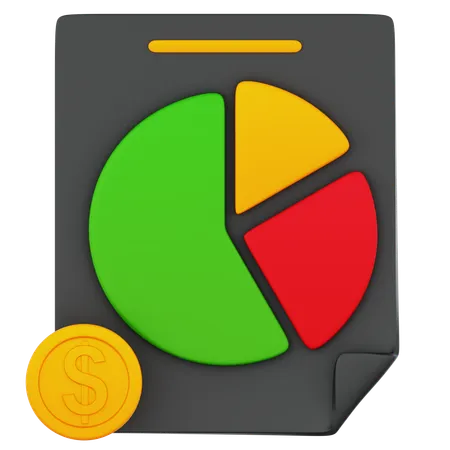 Business Statistics  3D Icon