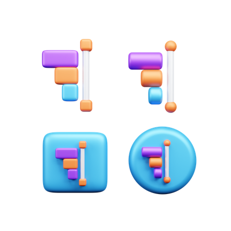 Business statistics  3D Icon