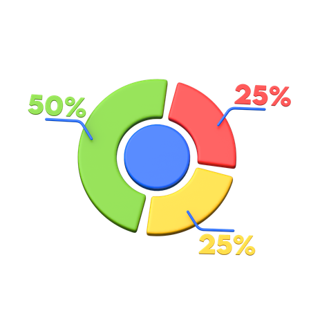 Business Statistics  3D Icon