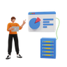 business statistics emoji 3d