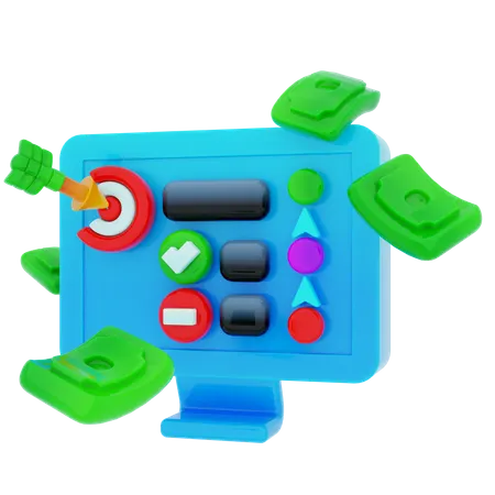 Business Strategic  3D Icon