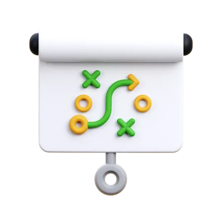 Business Strategy  3D Icon