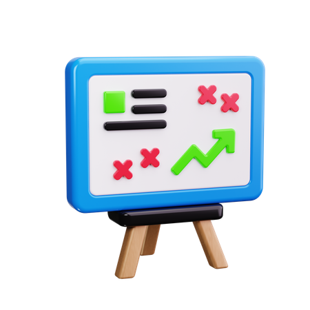 Business Strategy  3D Icon