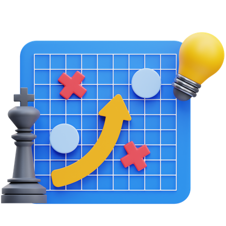 Business Strategy  3D Icon