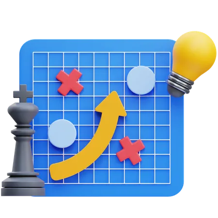 Business Strategy  3D Icon