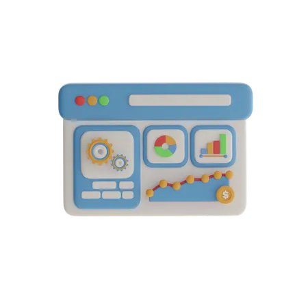 Business Strategy  3D Icon