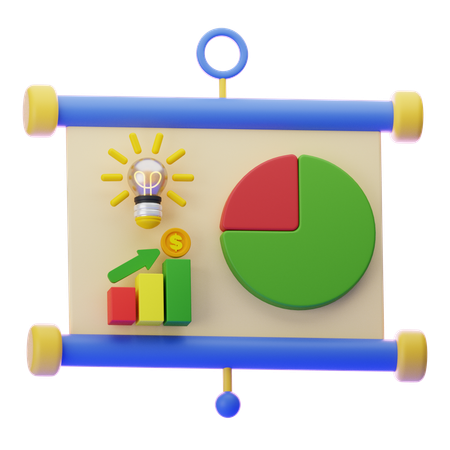 BUSINESS STRATEGY  3D Icon