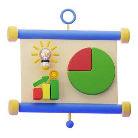 BUSINESS STRATEGY  3D Icon