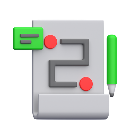 Business Strategy  3D Icon