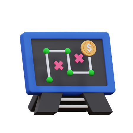 Business Strategy  3D Icon