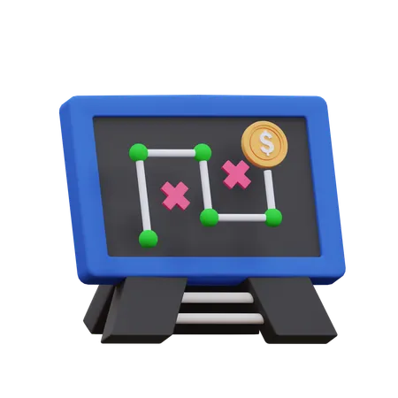 Business Strategy  3D Icon