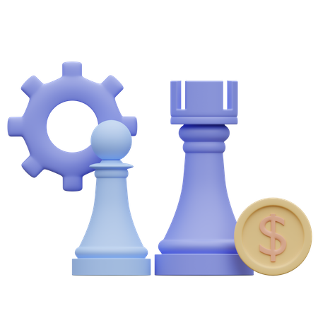 Business Strategy  3D Icon