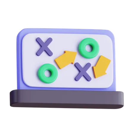 Business Strategy  3D Icon