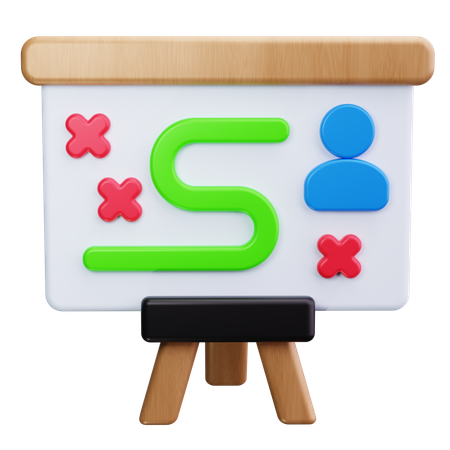 Business Strategy  3D Icon