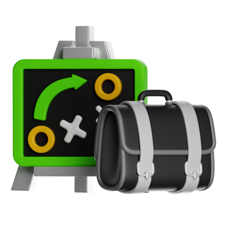 Business Strategy  3D Icon