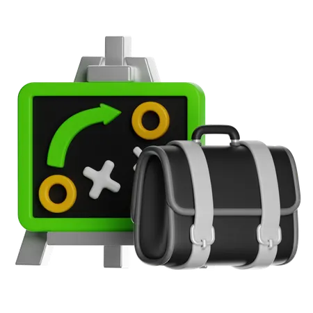 Business Strategy  3D Icon