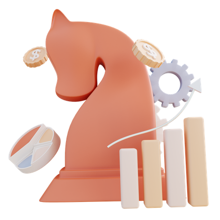 Business Strategy  3D Icon