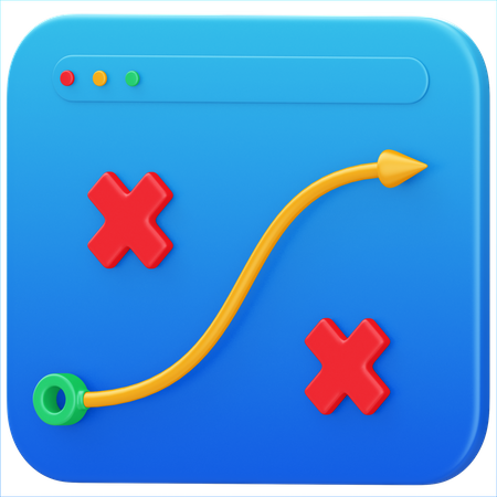 Business Strategy  3D Icon