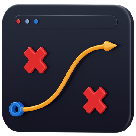 Business Strategy  3D Icon