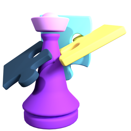 Business Strategy  3D Icon