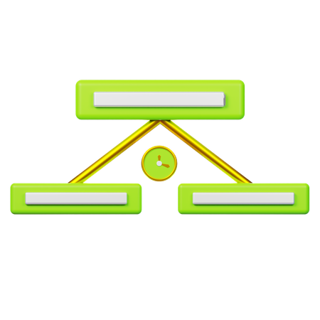 Business Structure  3D Icon