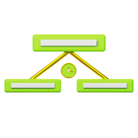Business Structure  3D Icon
