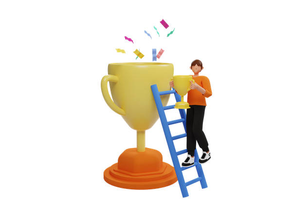 Business success  3D Icon