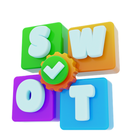 Business Swot  3D Icon