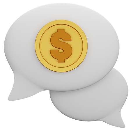 Business Talk  3D Icon