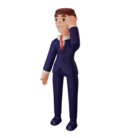 Business Talk  3D Illustration