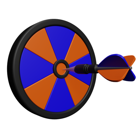 Business Target  3D Icon