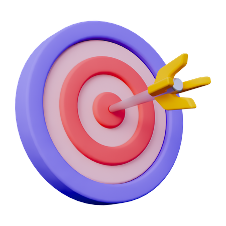 Business Target  3D Icon