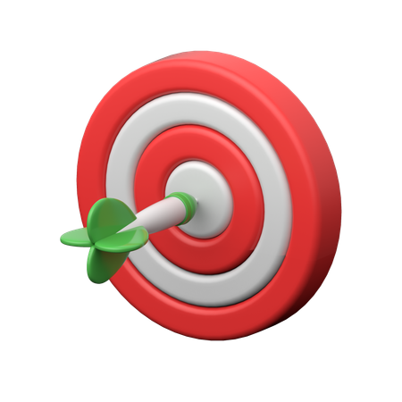Business Target  3D Icon