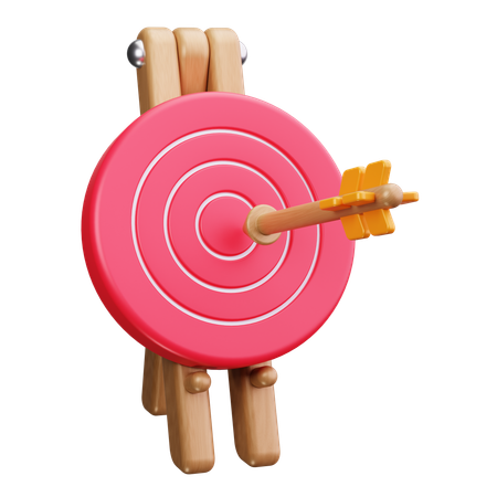 Business Target  3D Icon