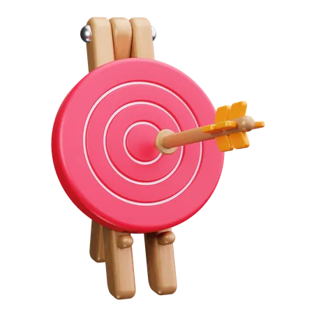 Business Target  3D Icon