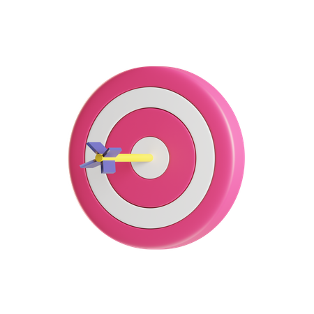 Business Target  3D Icon