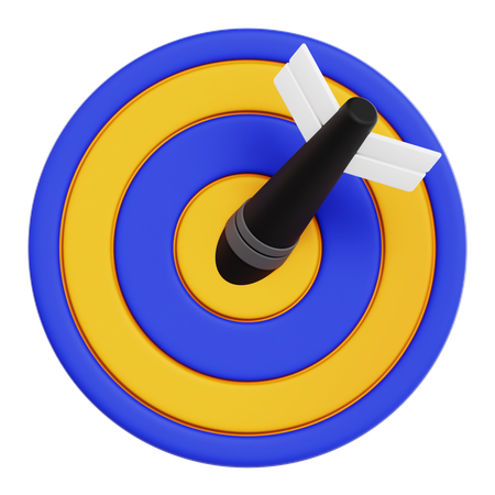 Business Target  3D Icon