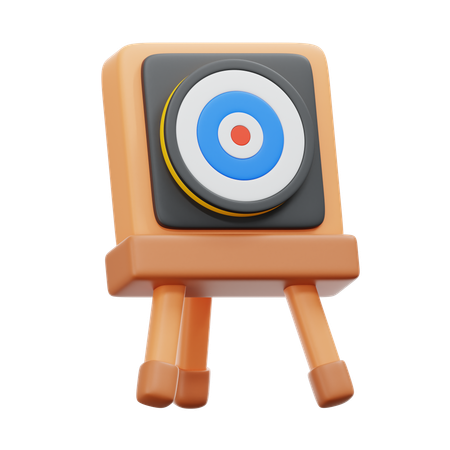 Business Target  3D Icon