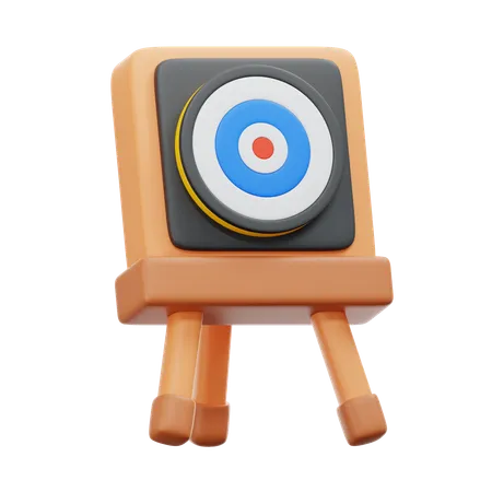 Business Target  3D Icon