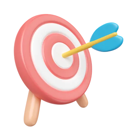 Business Target  3D Icon