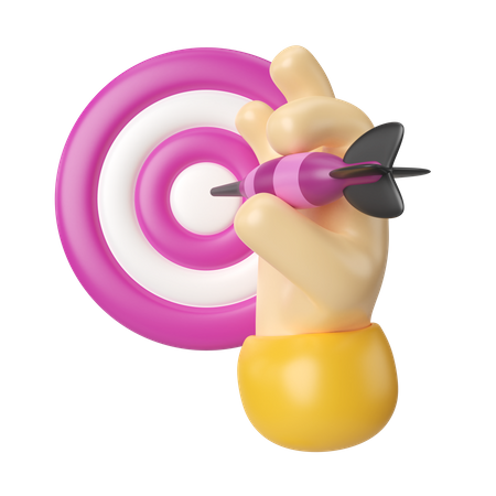 Business Target  3D Icon